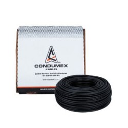 Caja 100 mts. Cable Negro THW, calibre 8 AWG, Condumex Vinanel