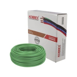 Caja 100 m de Cable Verde THW Calibre 16 AWG 100% Cobre Kobrex