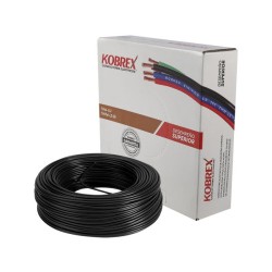 Caja 100 m de Cable Negro THW Calibre 16 AWG 100% Cobre Kobrex