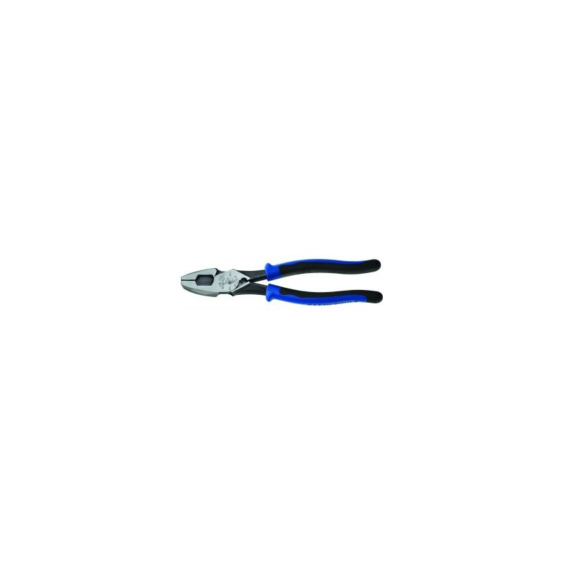 Pinza electricista de alta palanca con jalaguia y ponchadora de terminales 9'', KT-KT215-9 Klein Tools