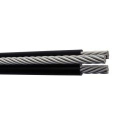 Cable neutranel, aluminio, 2+1, calibre 6, 100 m, Viakon