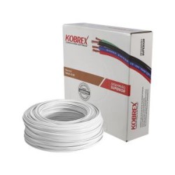 Caja 100 m de Cable Blanco THW Calibre 14 AWG 100% Cobre Kobrex