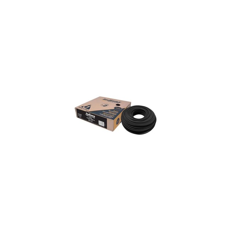 Caja 100 m de Cable Negro THW Calibre 8 AWG 100% Cobre Indiana