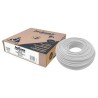 Caja 100 m de Cable Blanco THW Calibre 8 AWG 100% Cobre Indiana