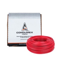 Caja 100 Mts Cable Rojo Thw Cal 8 Awg Condumex Vinanel Xxi