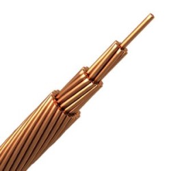 Cable De Cobre Semiduro Desnudo Cdc-14 Condumex