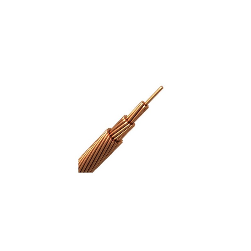 Cable De Cobre Semiduro Desnudo Cdc-14 Condumex