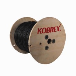 Carrete de 1,000 M., cable azul THW, calibre 14, 100% cobre. CTHW-14CN Kobrex