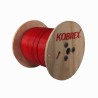 Carrete de 1,000 M., cable azul THW, calibre 12, 100% cobre. CTHW-12CR Kobrex